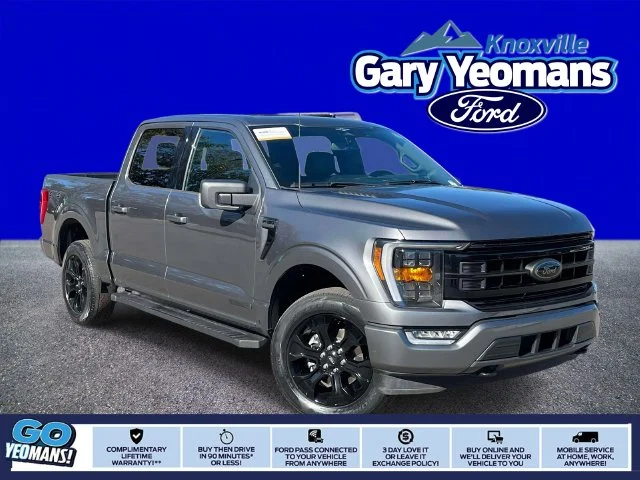Certified Used 2023 Gray Metallic Ford XLT image 1