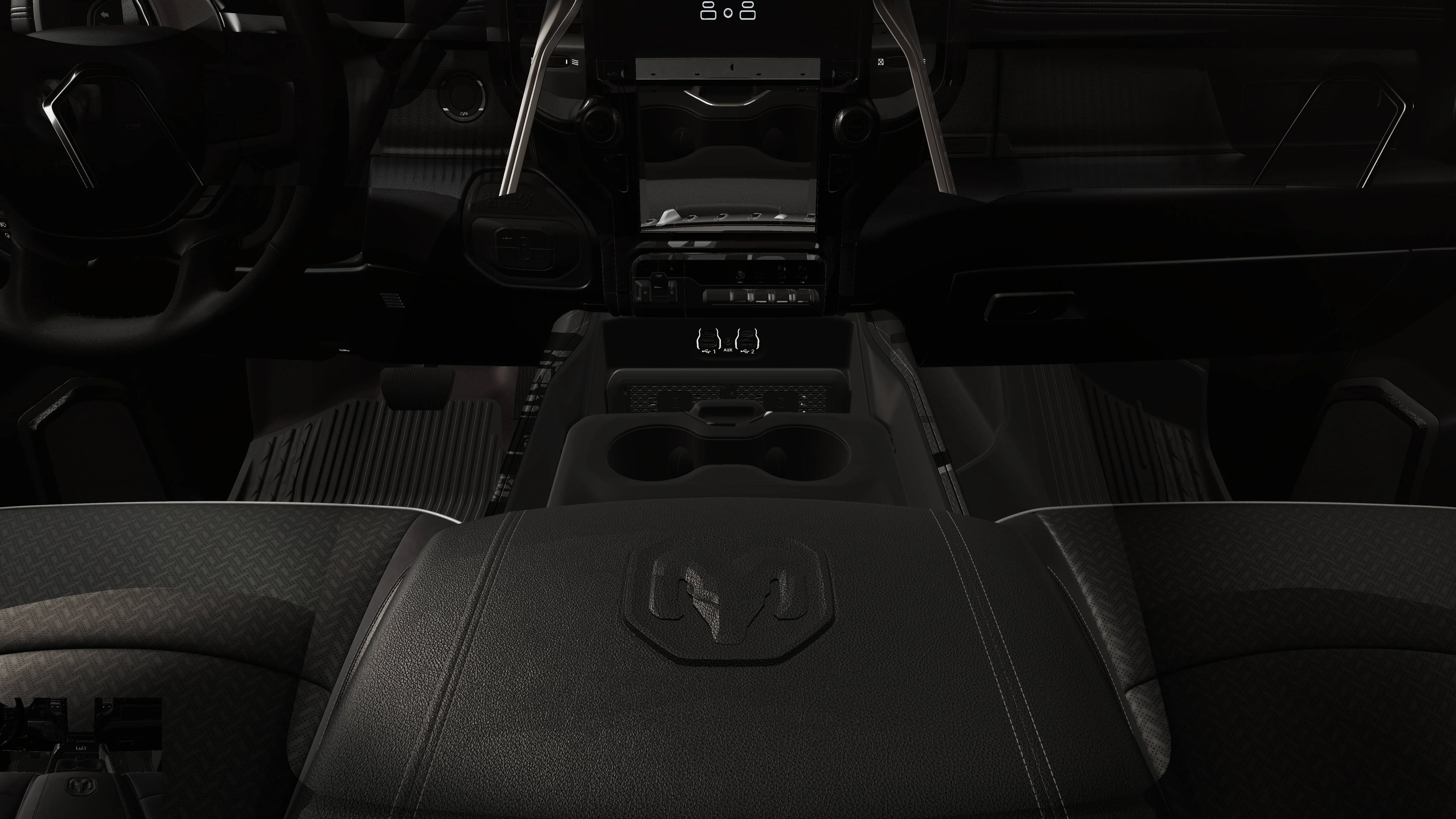 New 2026 Diamond Black Crystal Pearlcoat RAM Big Horn image 16
