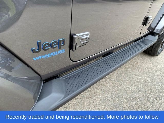 Used 2021 Gray Jeep Unlimited Sahara 4xe image 13
