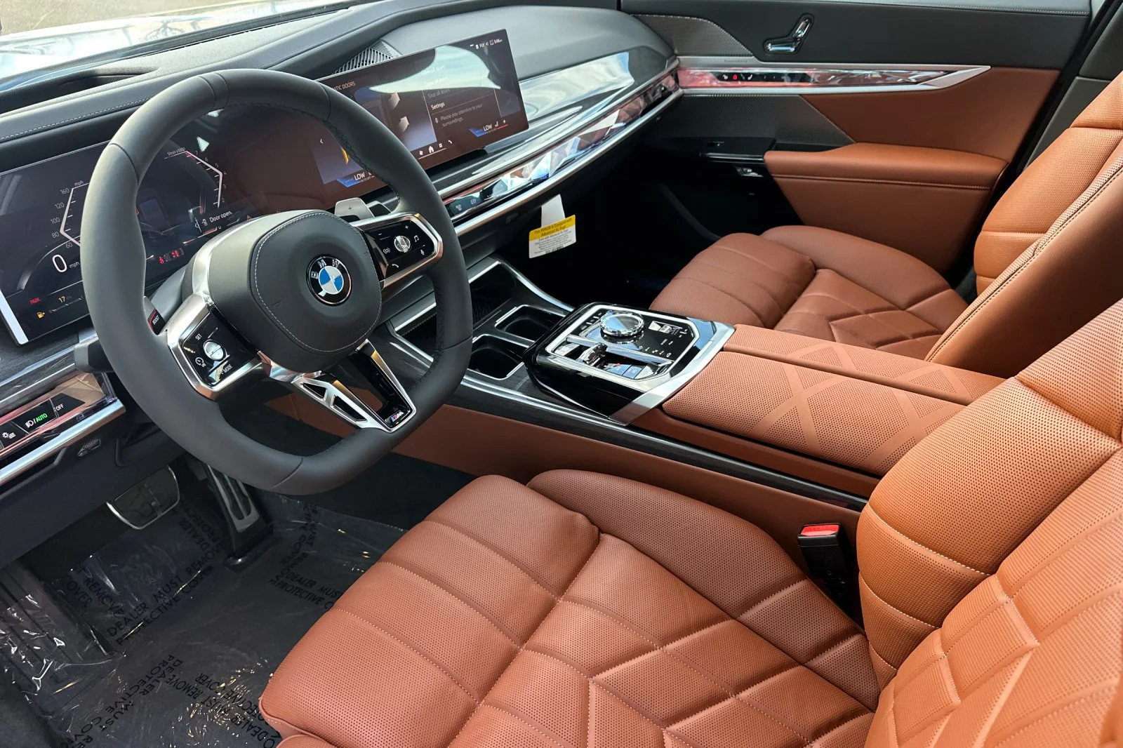 New 2026 Frozen Deep Grey Metallic BMW 740i image 7