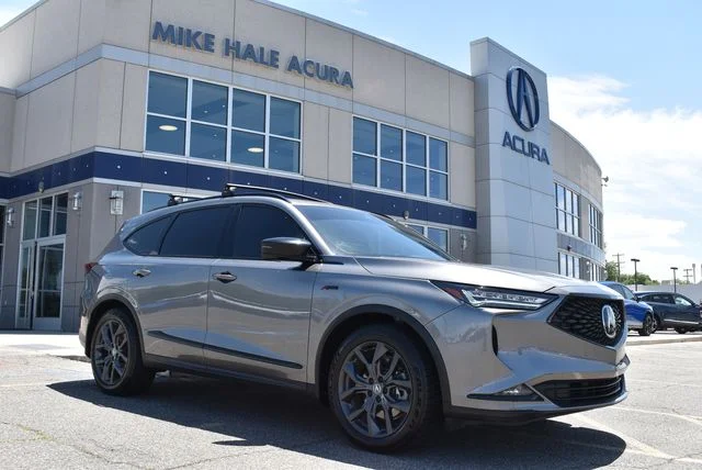Certified Used 2024 Liquid Carbon Metallic Acura SH-AWD A-SPEC image 3