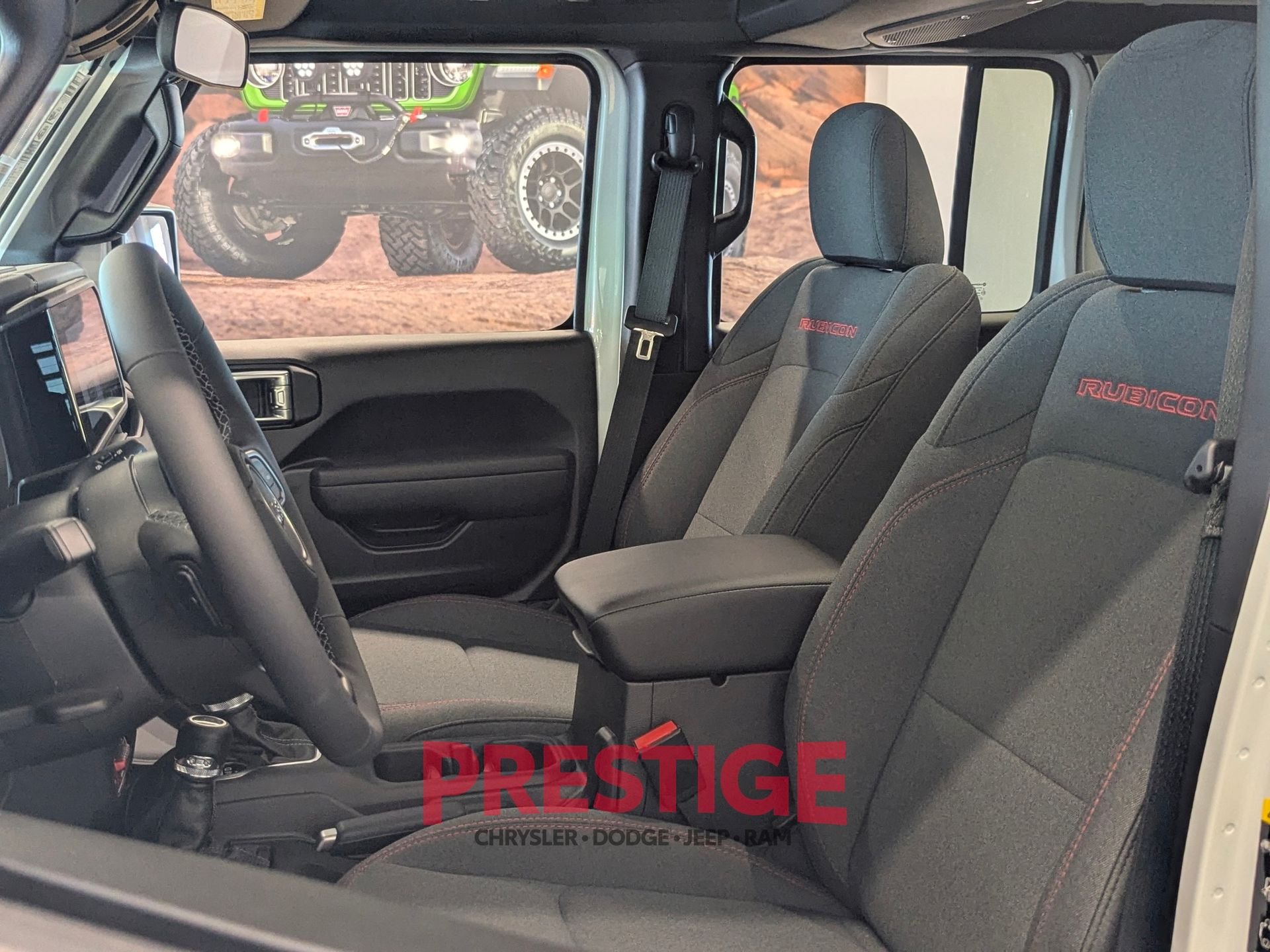 New 2026 Bright White Clearcoat Jeep Rubicon image 19