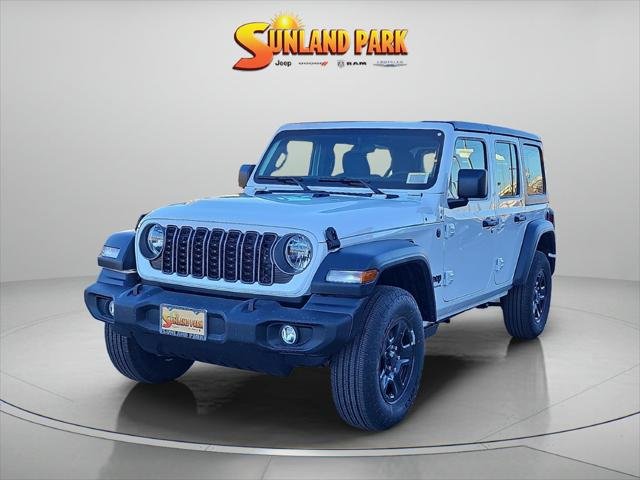 New 2026 Bright White Clear-Coat Exterior Paint Jeep Sport S image 2