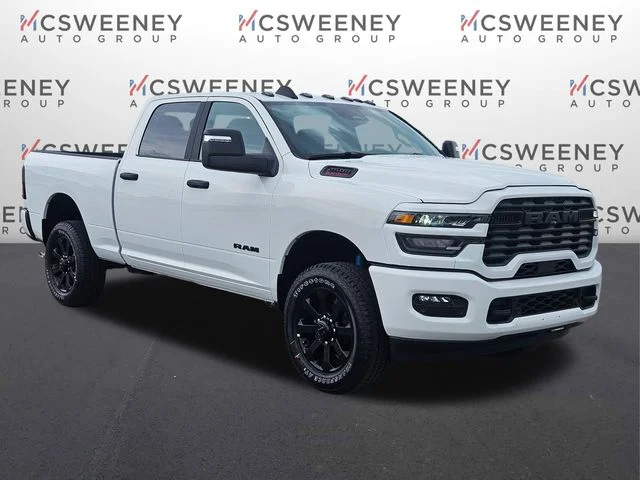 New 2026 Bright White Clear-Coat Exterior Paint RAM Big Horn image 7