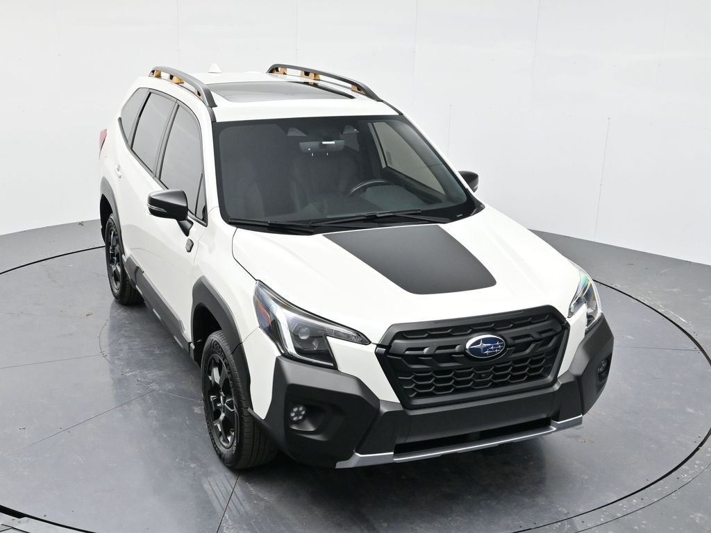 Used 2023 Crystal White Pearl Subaru Wilderness image 39