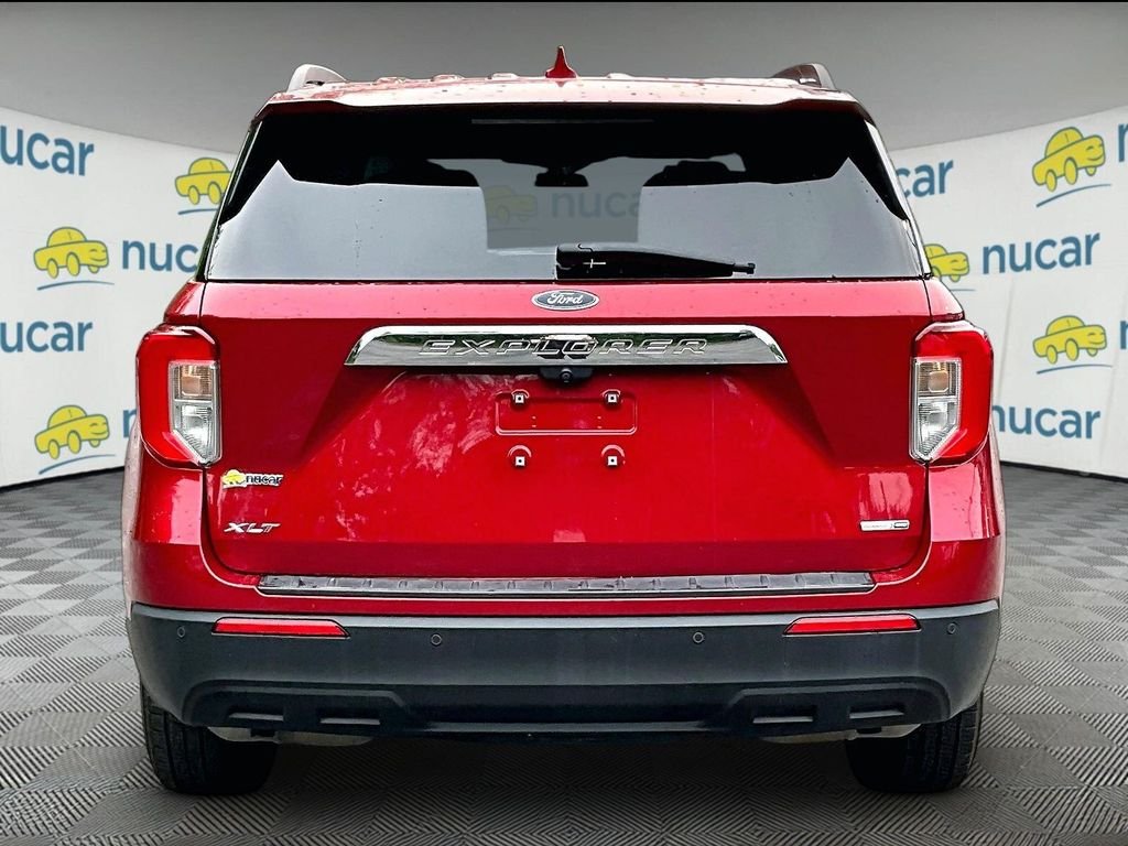 Used 2020 Red Metallic Ford XLT image 5