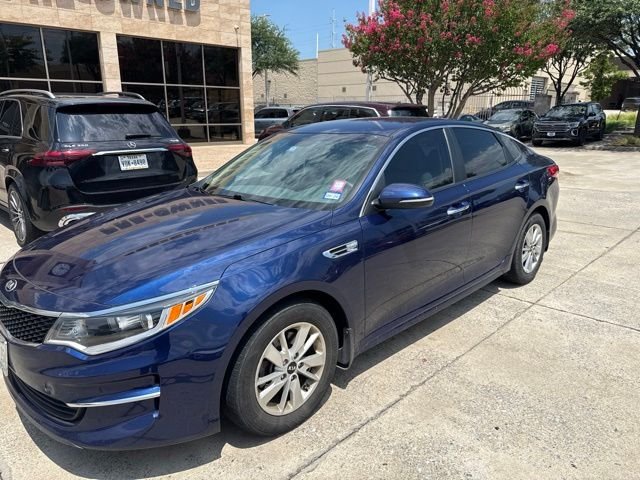 Used 2018 Blue Kia LX image 2