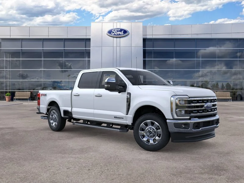 New 2026 Star White Metallic Tri-Coat Ford LARIAT image 7