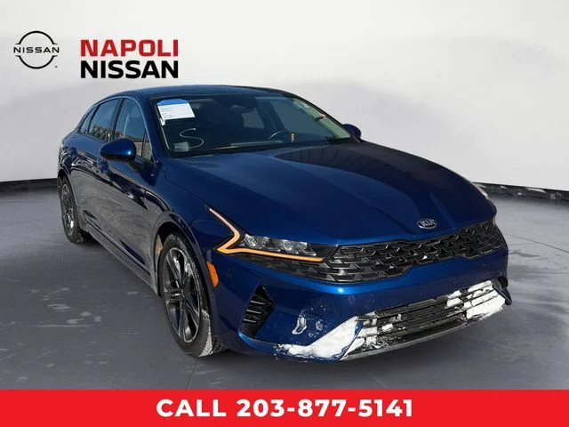Used 2021 Blue Kia EX image 1