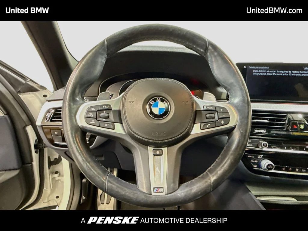 Used 2017 Alpine White BMW 540i image 6