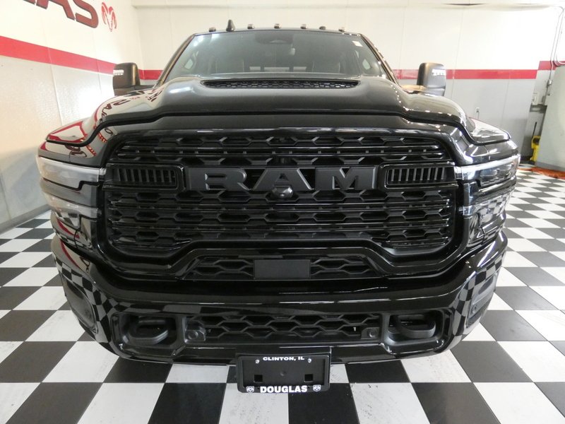 New 2026 Diamond Black Crystal Pearlcoat RAM Limited Mega Cab 6
