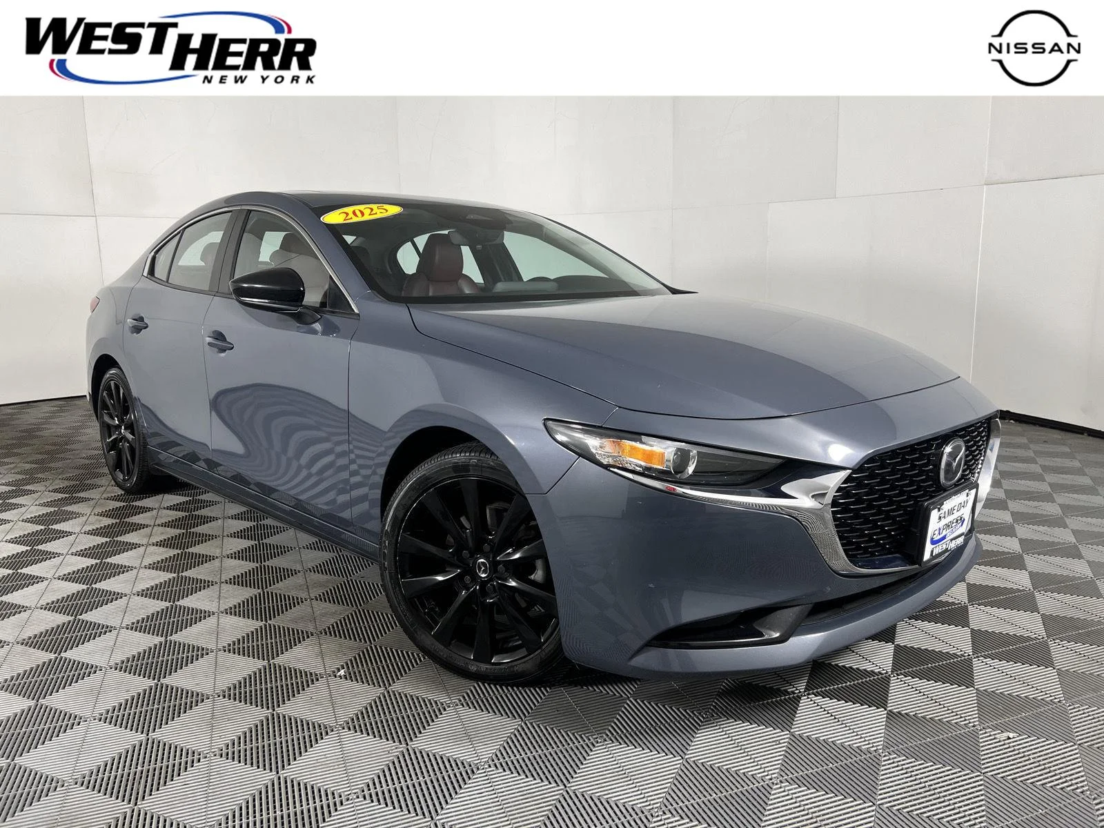 Used 2025 Polymetal Gray Metallic Mazda 2.5 S Carbon Edition image 1