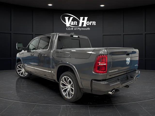 New 2026 Granite Crystal Metallic Clear-Coat Exterior Paint RAM Tungsten image 5