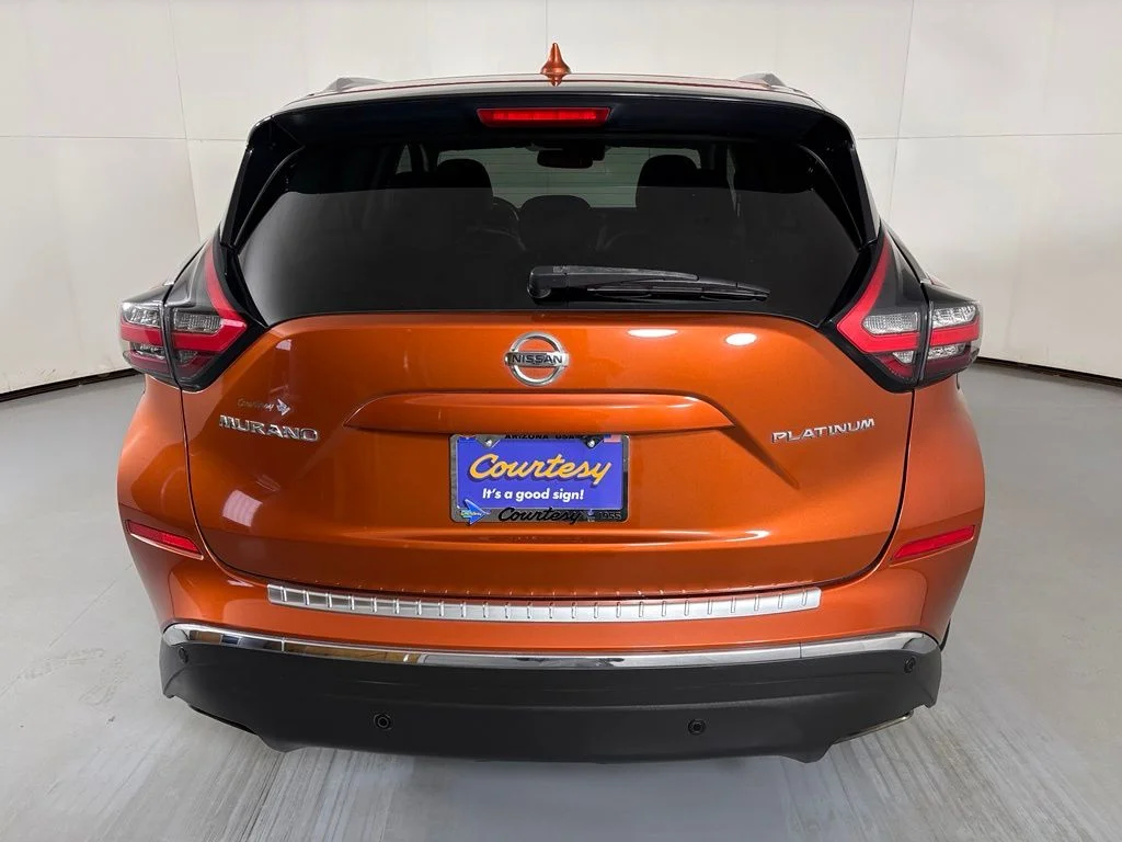 Used 2019 Orange Nissan Platinum image 7