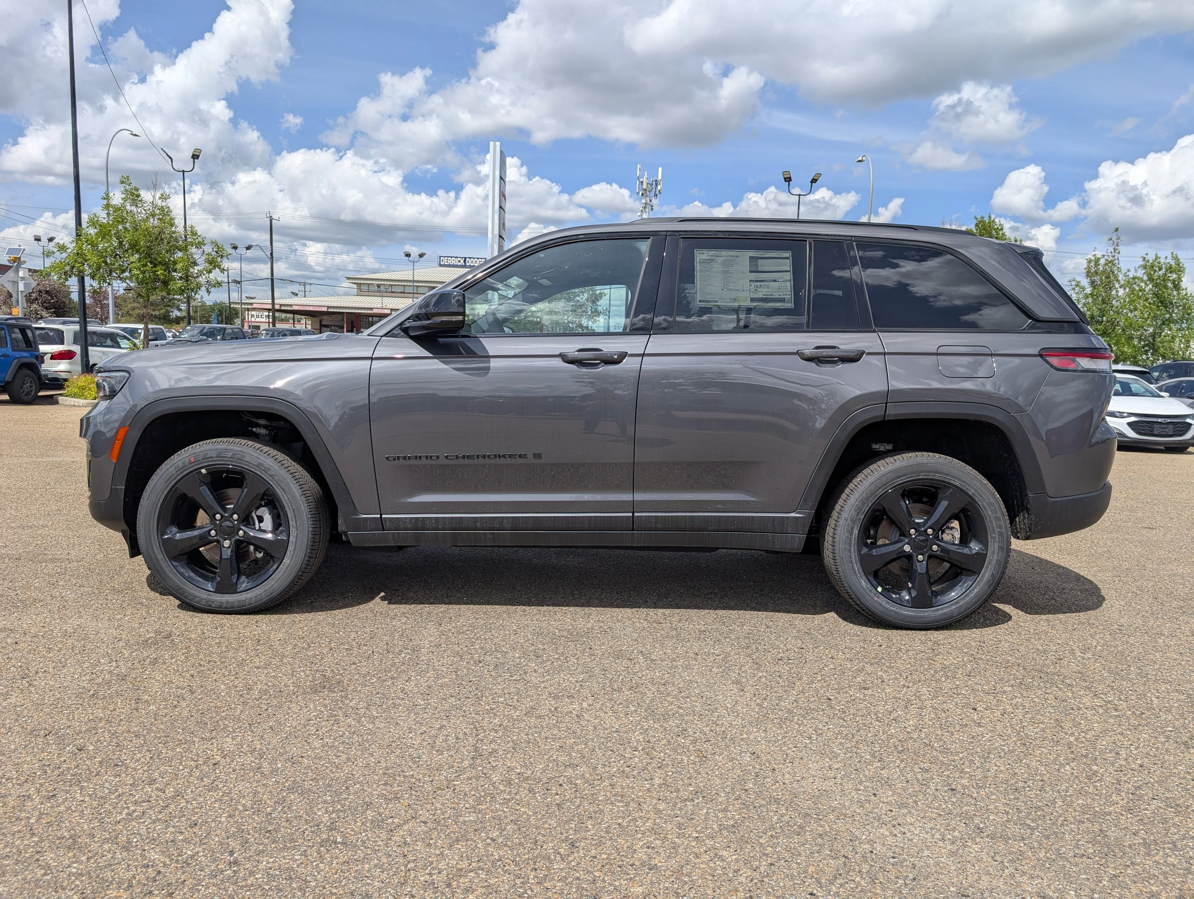 New 2025 Baltic Grey Metallic Jeep Altitude image 3