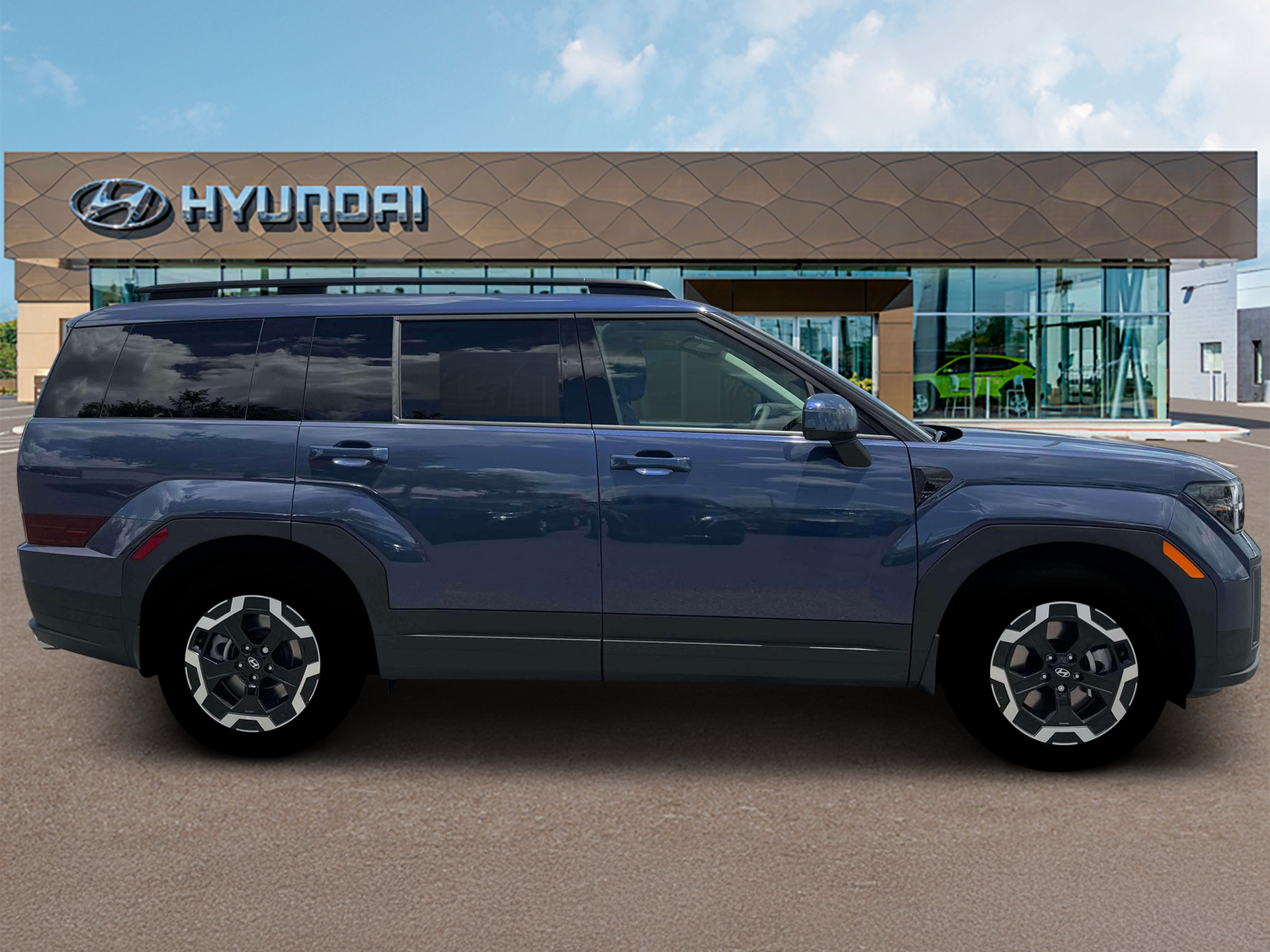 New 2026 Atlantis Blue Hyundai SEL AWD image 10