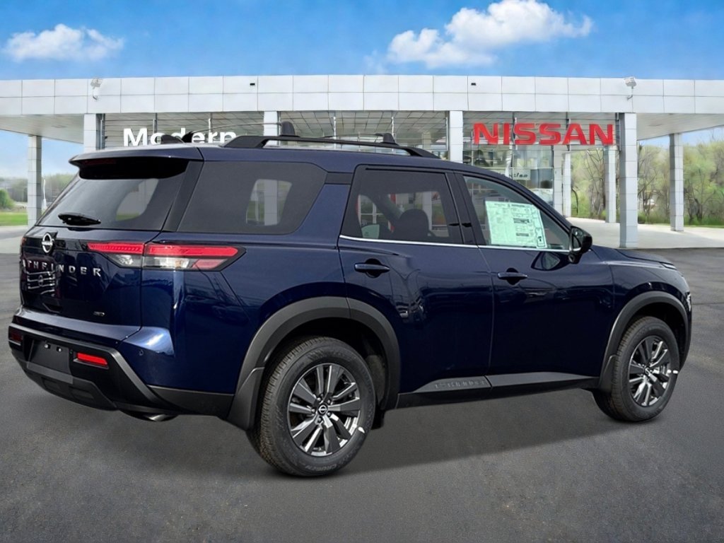 New 2026 Deep Ocean Blue Pearl Nissan SV image 5