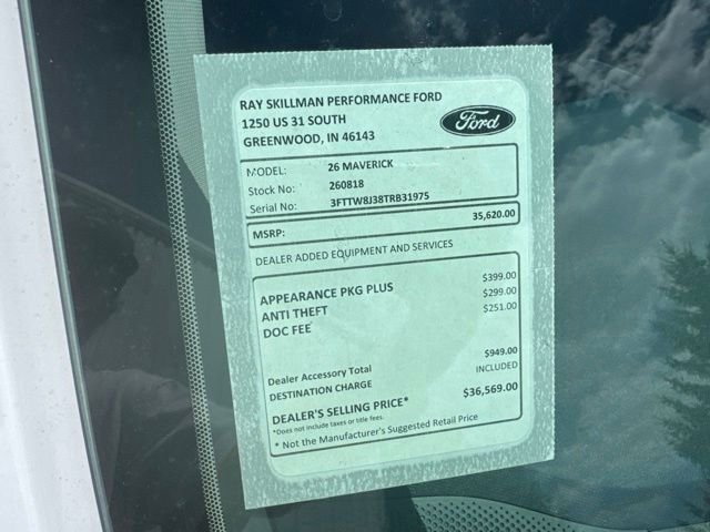 New 2026 Oxford White Ford XLT image 2