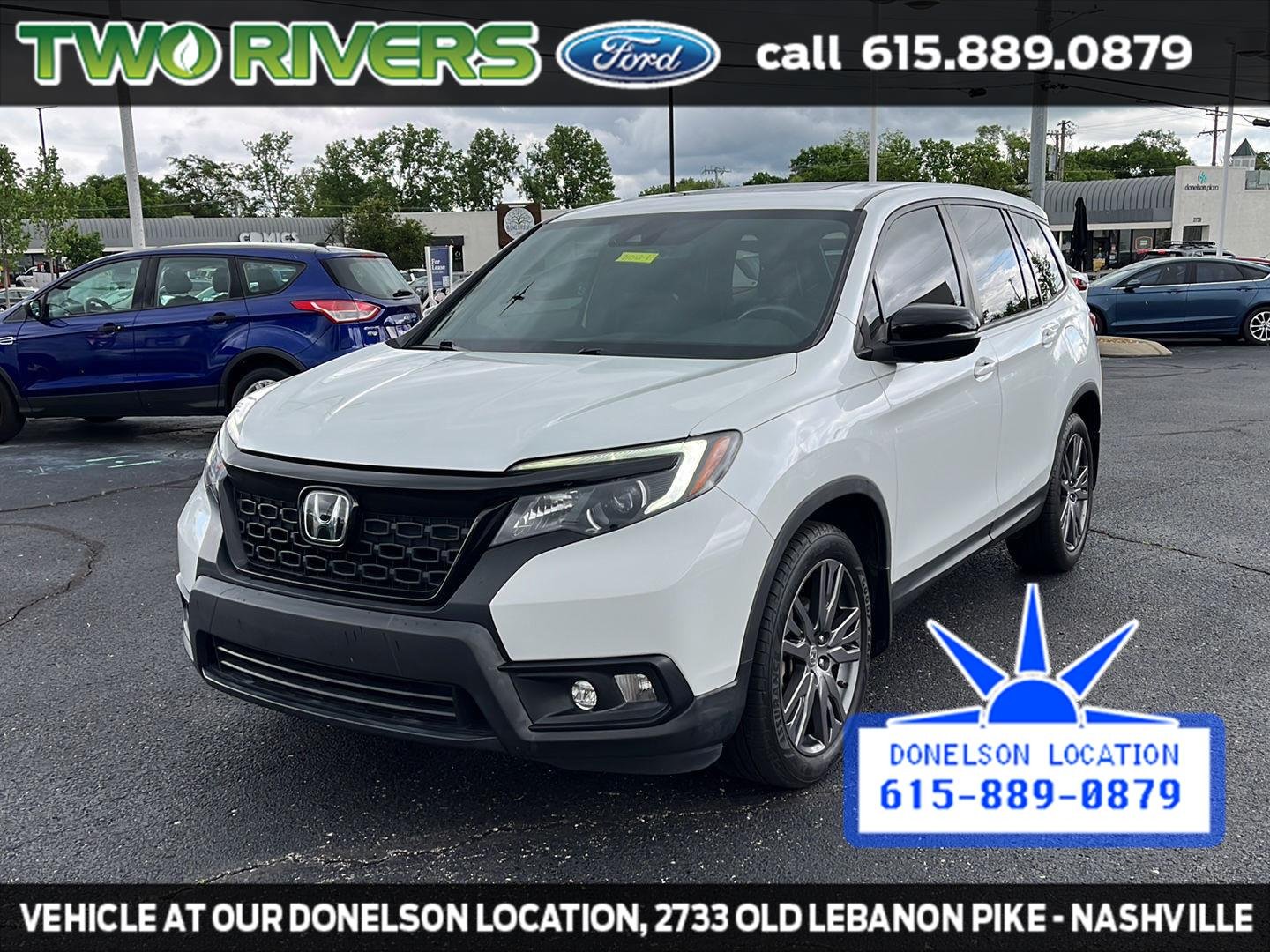 Used 2021 Platinum White Pearl Honda EX-L image 4