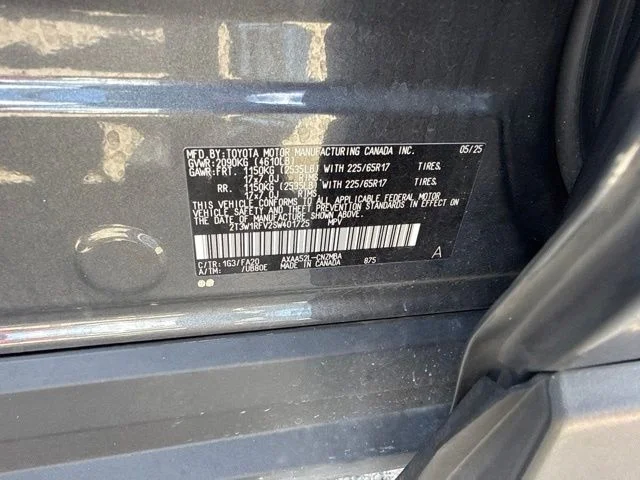 Used 2025 Gray Toyota XLE image 34
