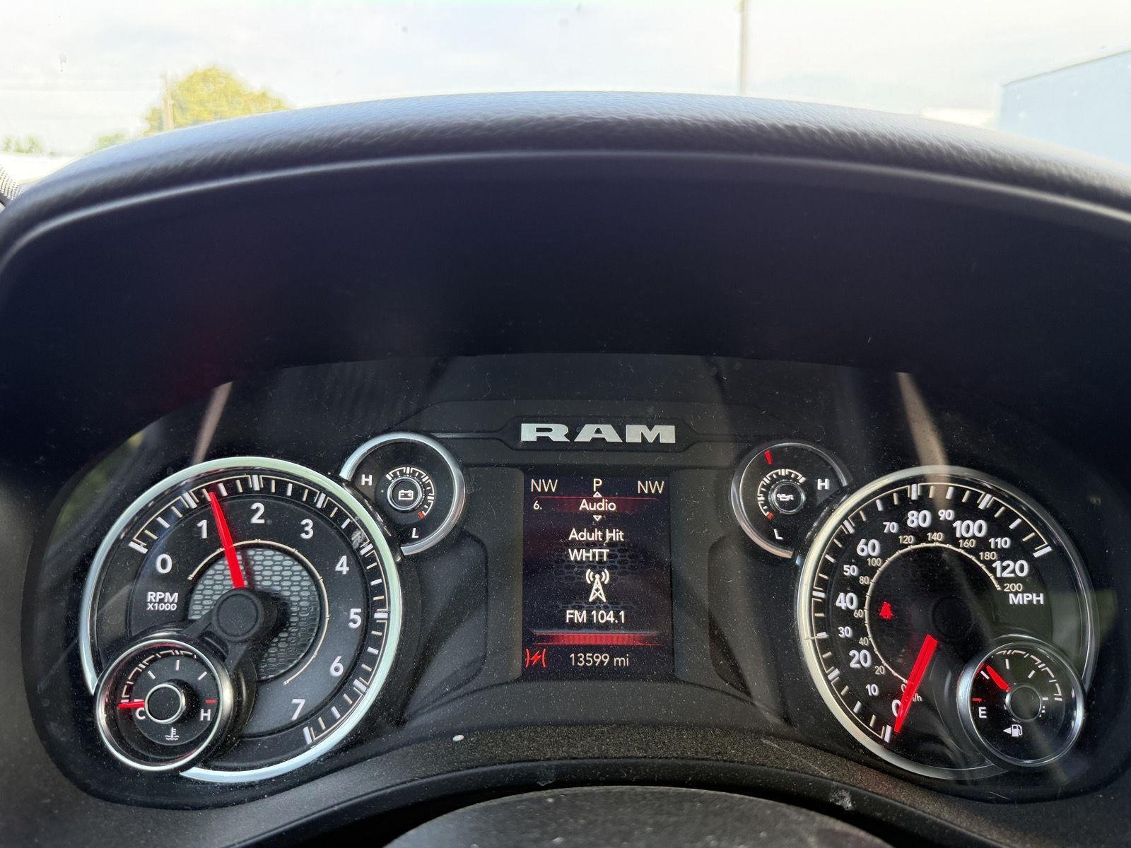 Used 2023 Patriot Blue Pearlcoat Ram Big Horn image 7