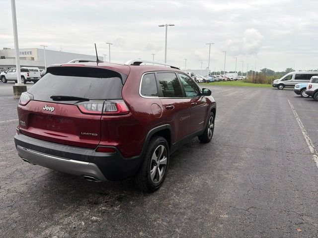 Used 2021 Velvet Red Pearlcoat Jeep Limited image 10