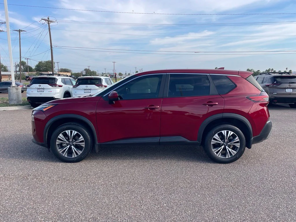 Certified Used 2023 Red Nissan SV image 4