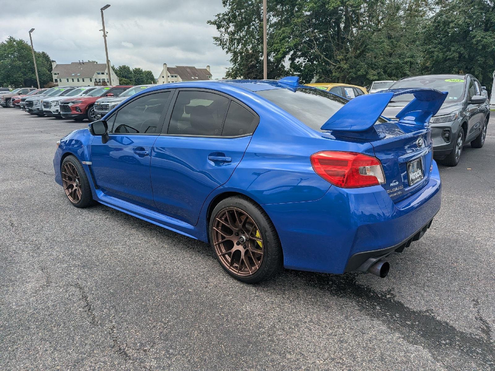 Used 2020 WR Blue Pearl Subaru STI image 5