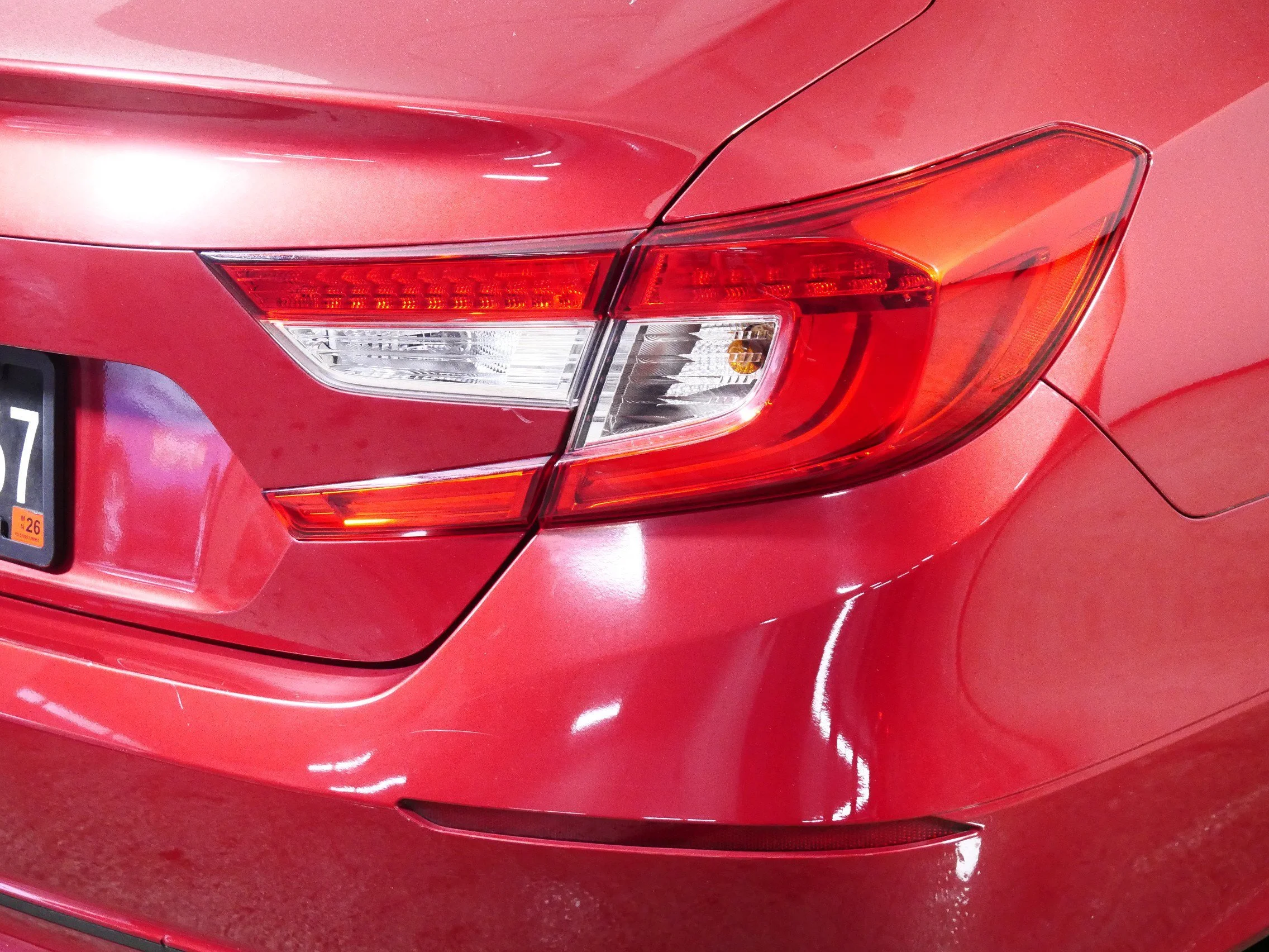 Used 2018 Radiant Red Metallic Honda LX 1.5T image 17