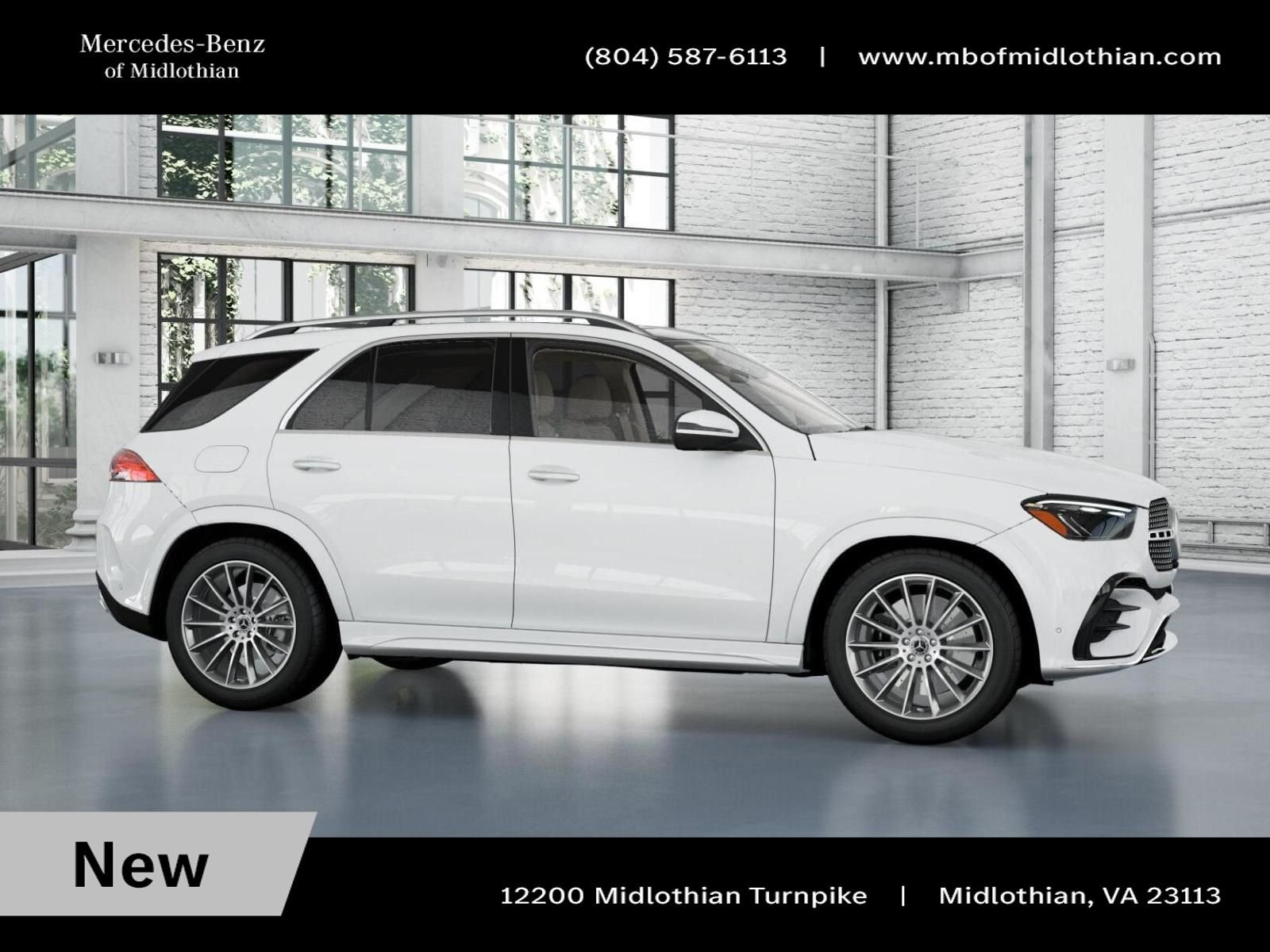 New 2026 Polar White Mercedes-Benz GLE 450 image 16