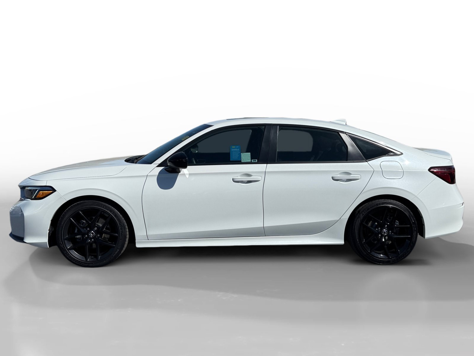 Used 2025 Platinum White Pearl Honda Sport image 2