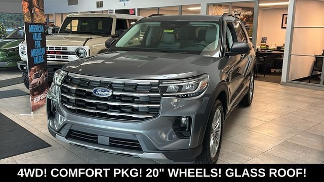New 2026 Carbonized Gray Metallic Ford Active image 3
