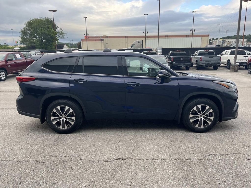 Used 2021 Blue Toyota XLE image 2