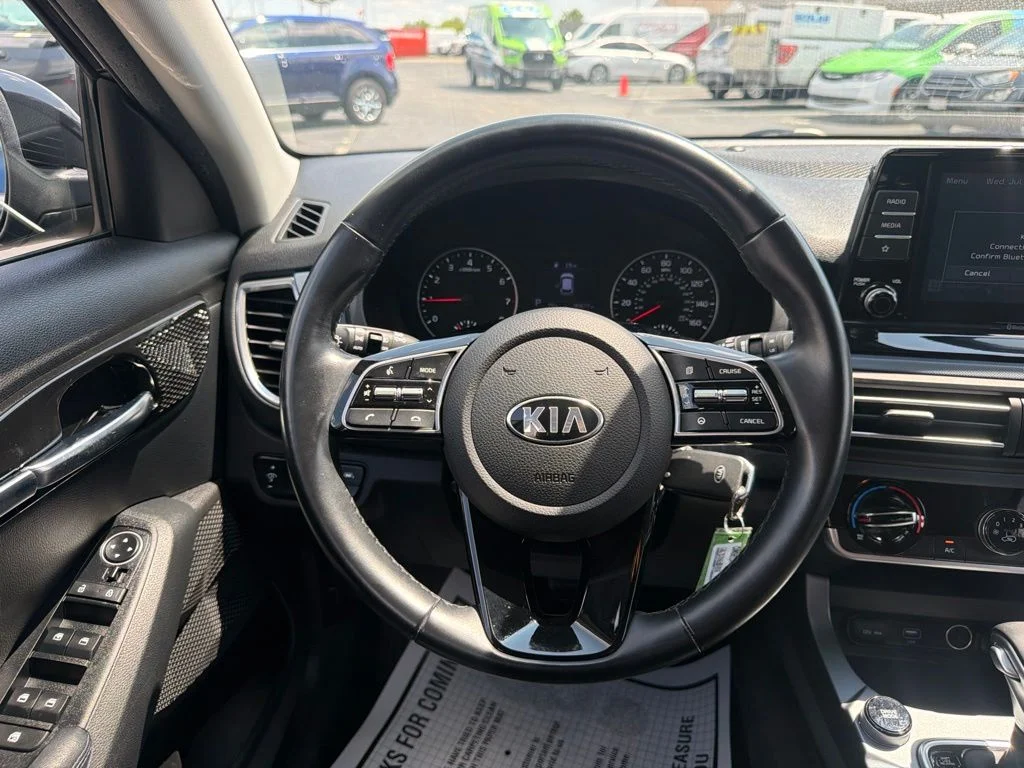 Certified Used 2021 Cherry Black Kia S image 19