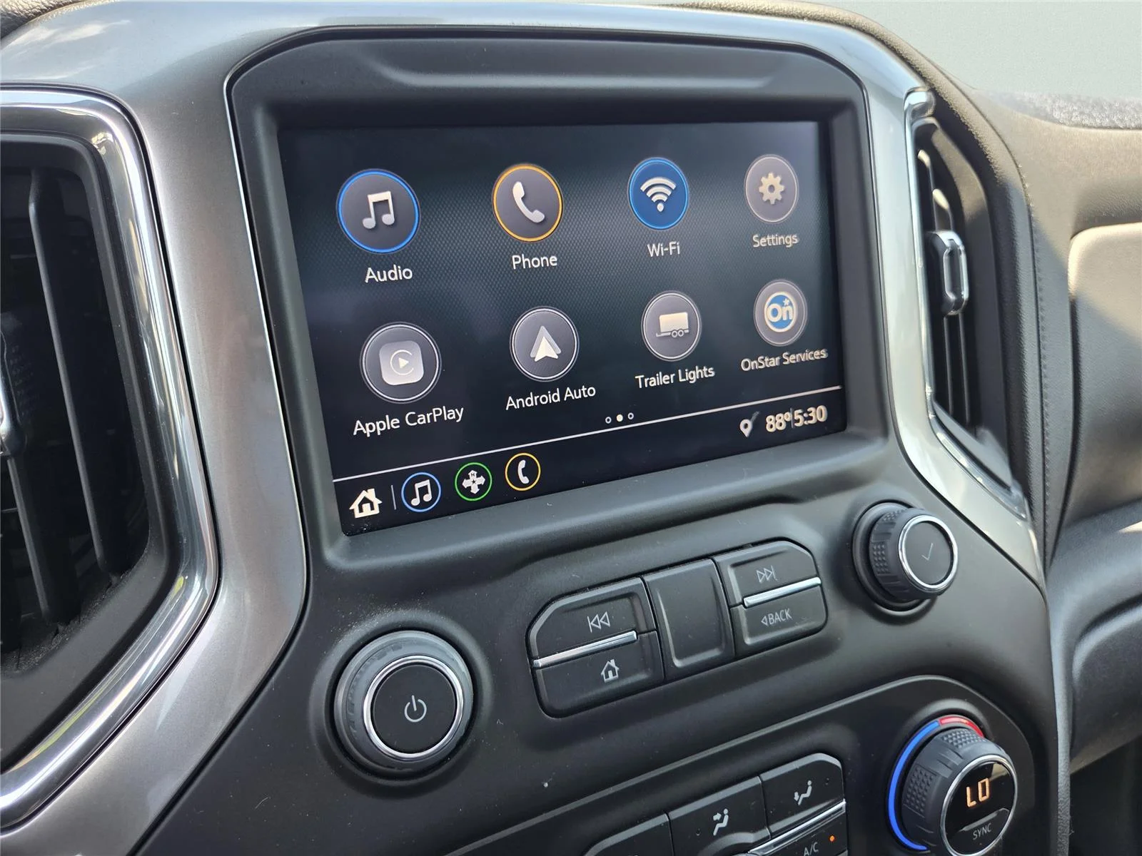 Used 2022 Northsky Blue Metallic Chevrolet RST image 12