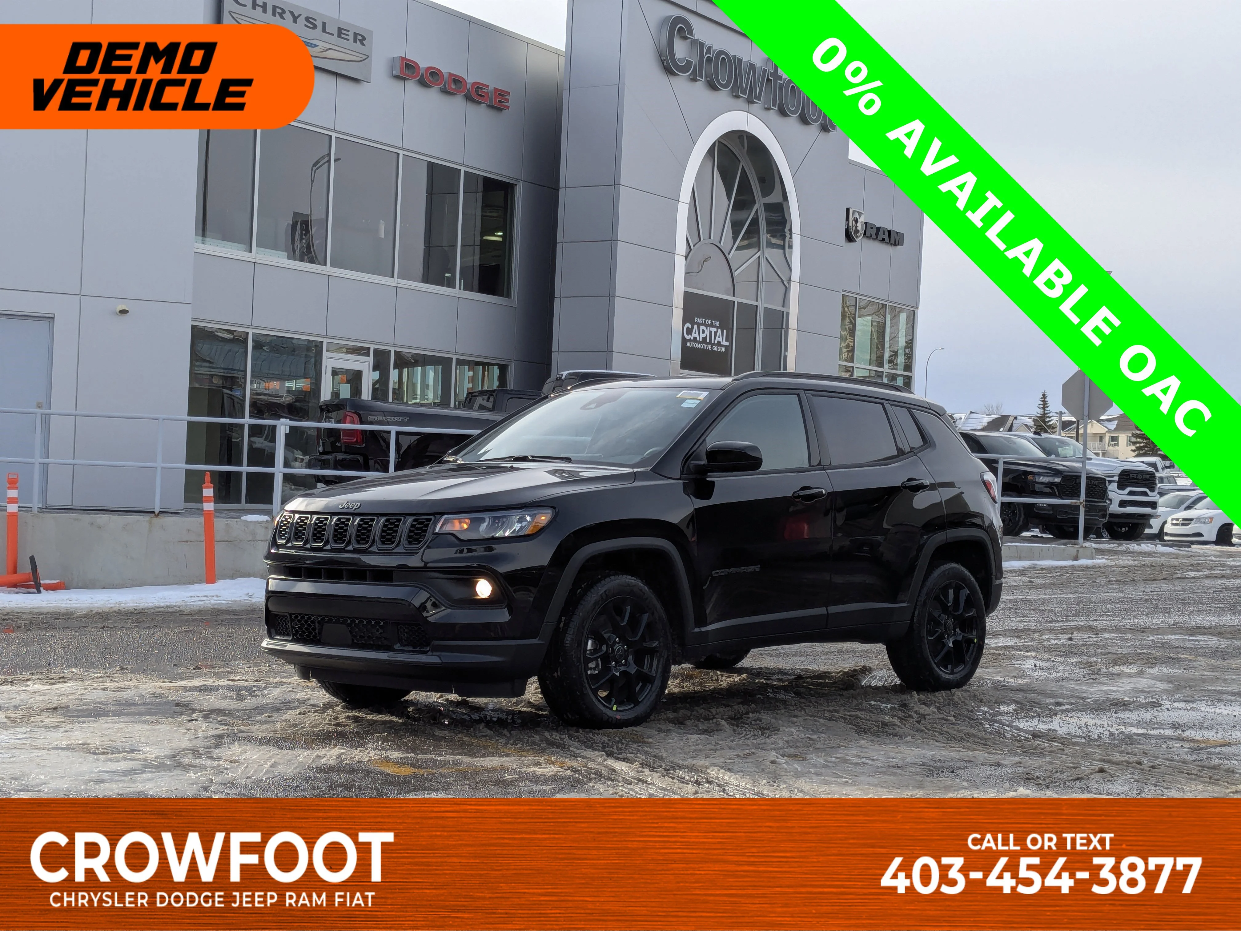 New 2026 Black Jeep North - Altitude Special Edition 18 inch Blacked Out Wheels image 1