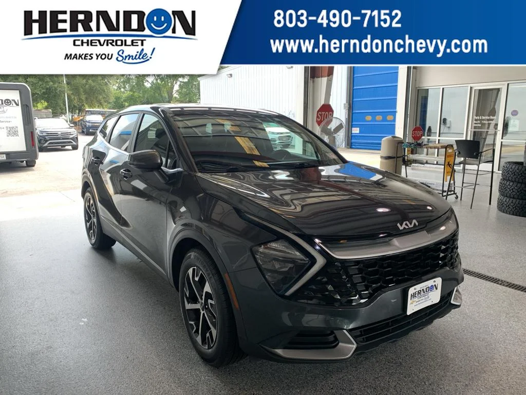 Gravity Gray 2023 Kia Sportage SUV / Crossover Front-Wheel Drive 8-Speed Automatic