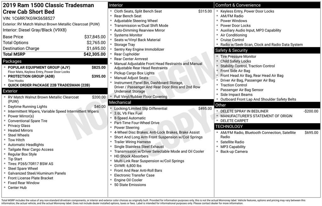 Used 2019 Brown Ram Tradesman image 27
