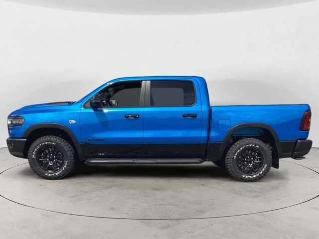 New 2026 Blue Pearl Ram REBEL CREW CAB 4X4 5