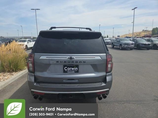 Used 2021 Gray Chevrolet High Country image 6