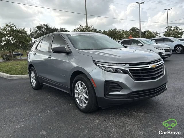 Used 2024 Sterling Gray Metallic Chevrolet LS image 2
