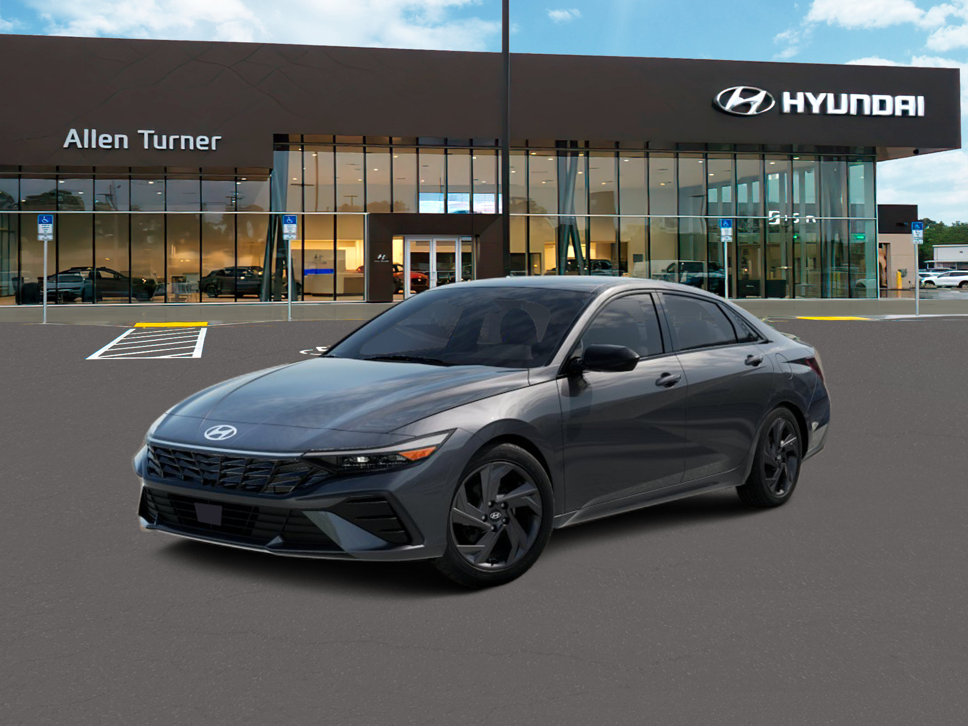 New 2026 Ecotronic Gray Hyundai SEL Sport Plus image 2