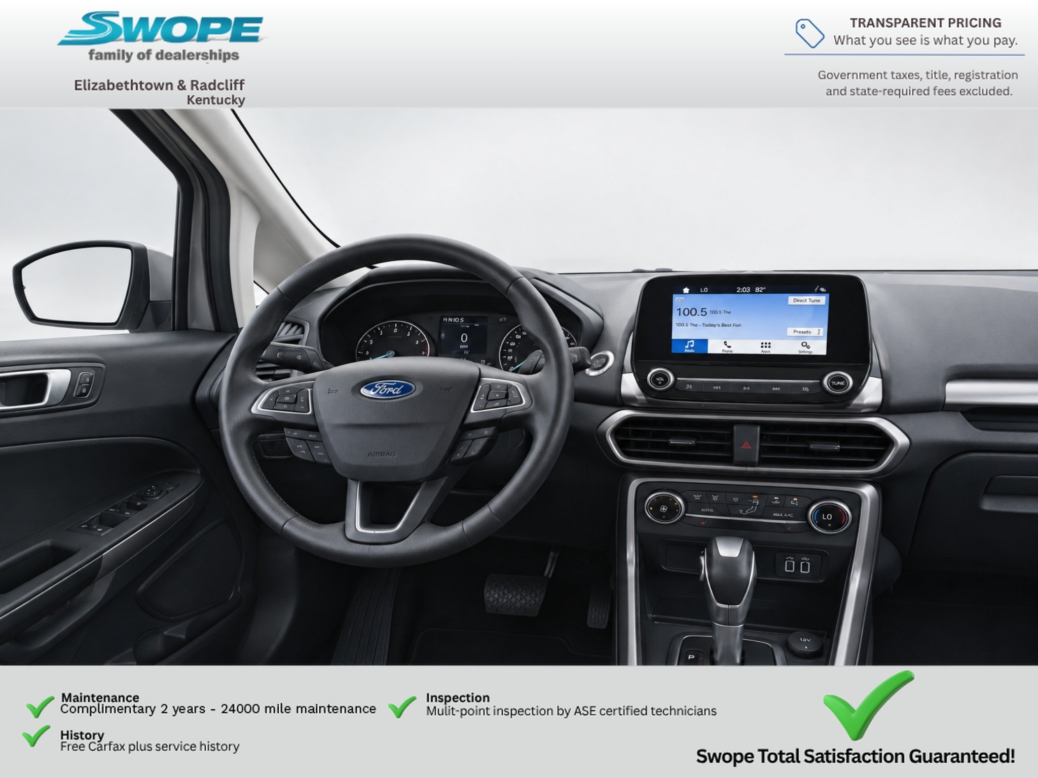 Used 2018 Diamond White Ford SE image 20