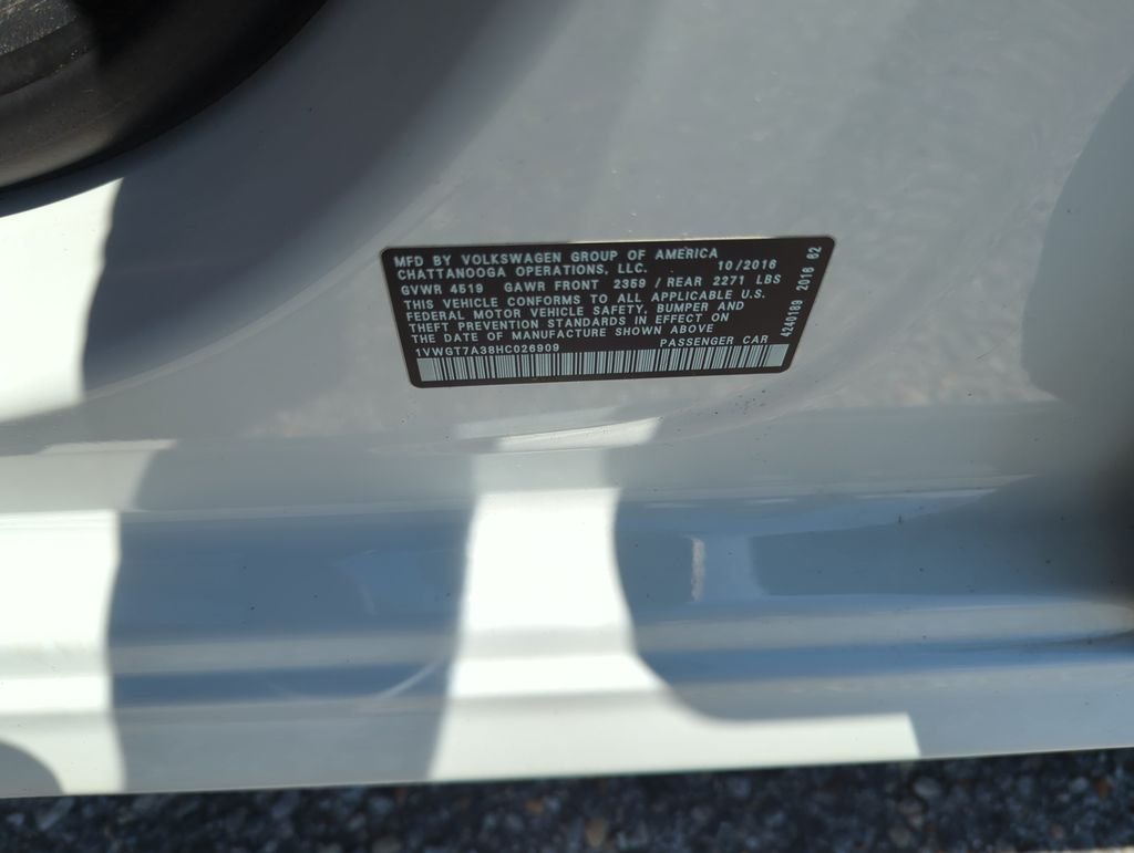 Used 2017 White Volkswagen 1.8T SE image 40