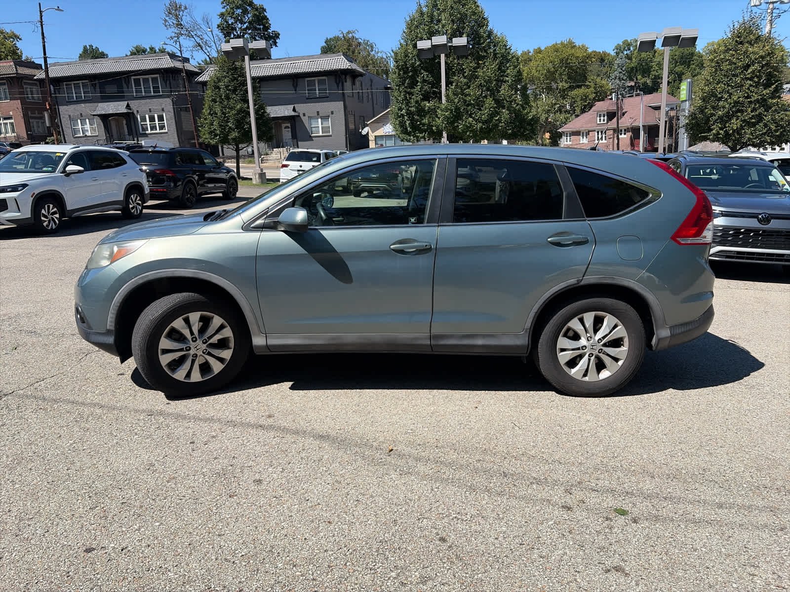 Used 2012 Opal Sage Metallic Honda EX image 3