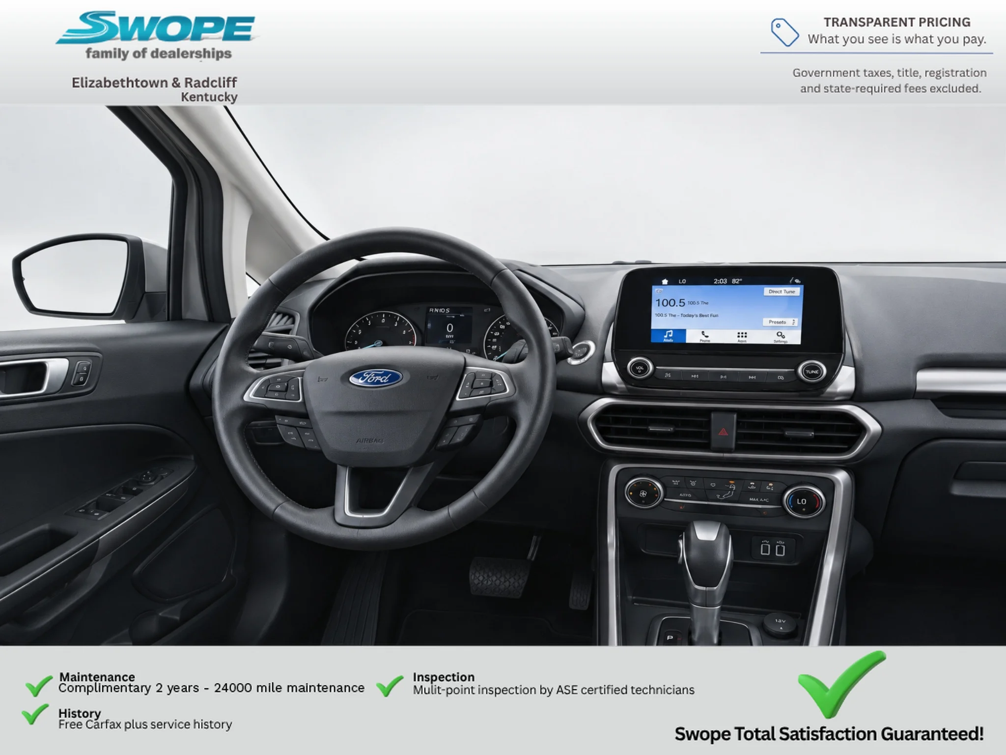 Used 2018 Diamond White Ford SE image 20
