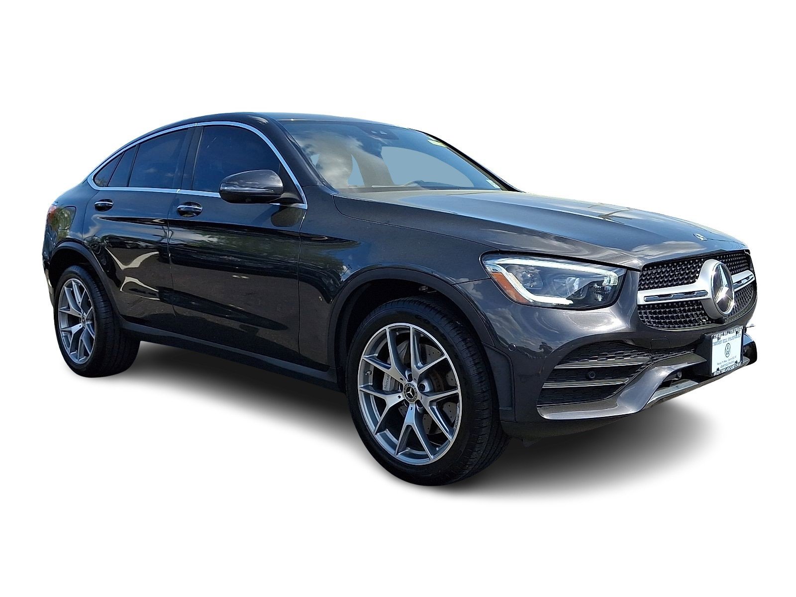 Used 2020 Graphite Grey Metallic Mercedes-Benz GLC 300 image 3