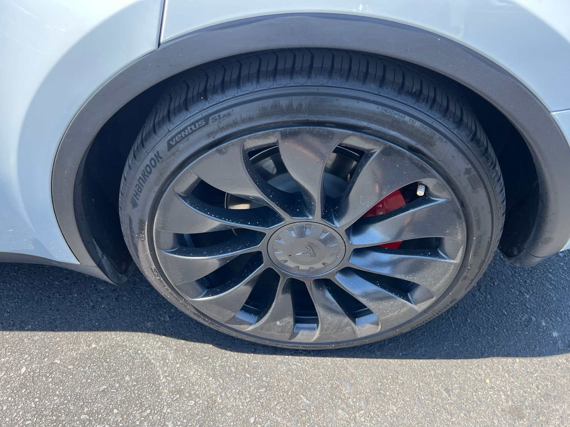 Used 2022 White Tesla Performance image 11
