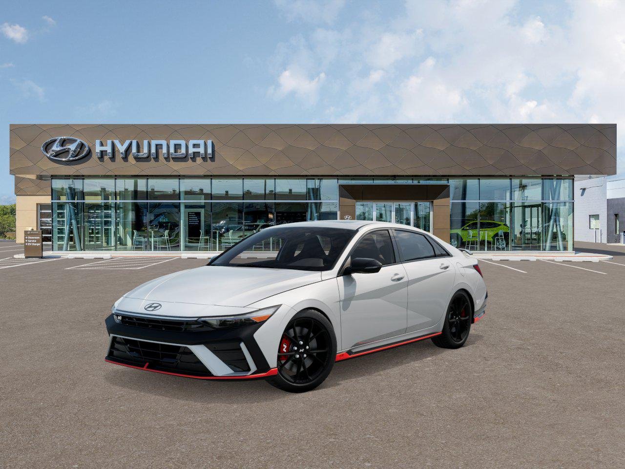 New 2026 ATLAS WHITE Hyundai Sedan image 1
