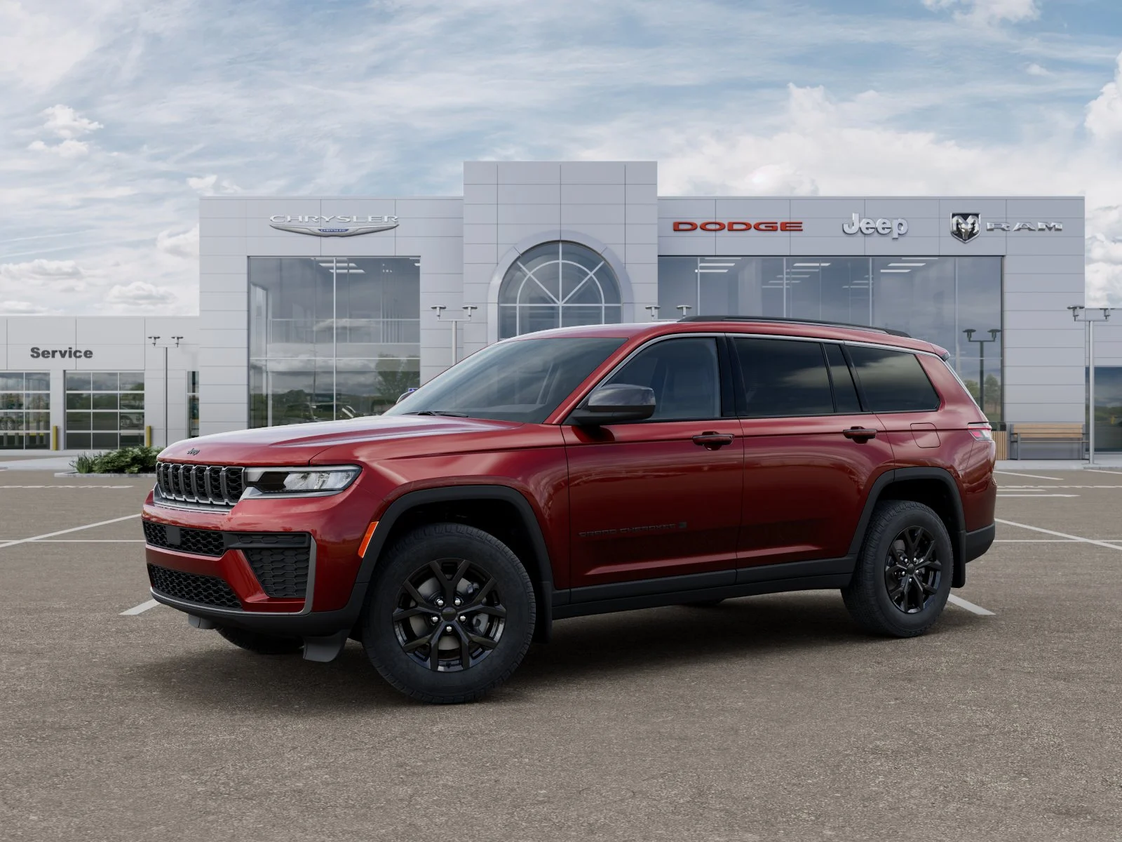 New 2026 Velvet Red Pearl-Coat Exterior Paint Jeep Altitude image 30